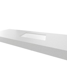 430mm White Rectangular Ceramic Undermount Basin